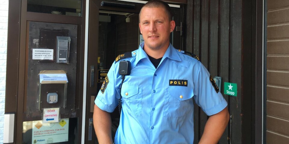 Adam Keinvall, insatschef under polisens midsommarkommendering.