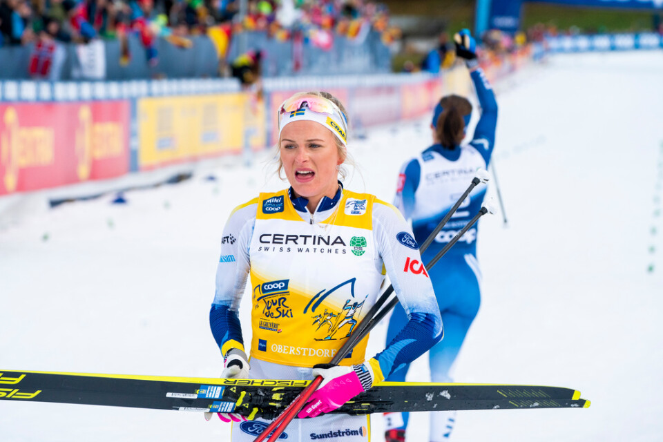Frida Karlsson dominerar Tour de Ski hittills.