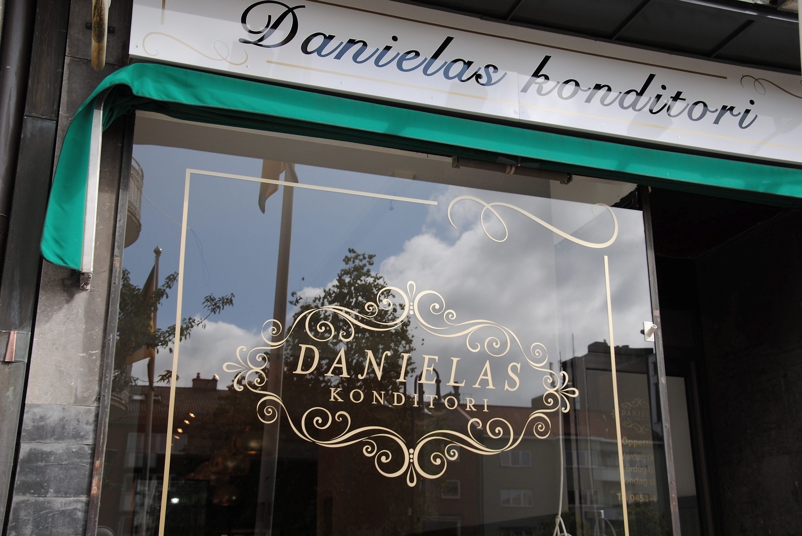 Danielas Konditori öppnar i augusti.               Foto: Felicia Bexell