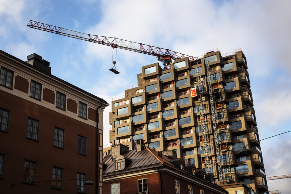 Oscar Properties ligger bland annat bakom bygget av Norra tornen i Vasastan i centrala Stockholm. Arkivbild.