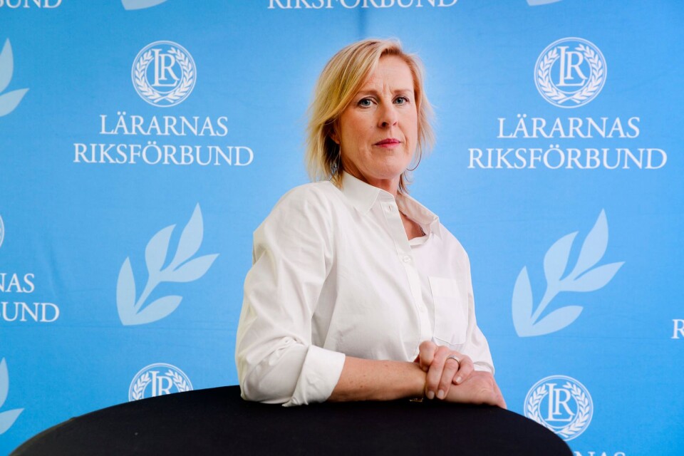 Åsa Fahlén, ordförande i Lärarnas Riksförbund.
