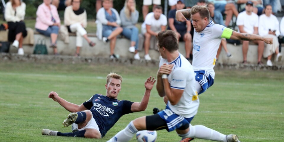 YA-cupfinal mellan Österlen FF och IFK Simrishamn i fjor.