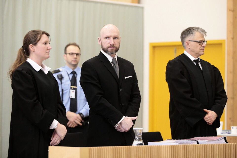 Den norske terroristen Anders Behring Breiviks manifest har gått att köpa på svenska boksajter. Arkivbild.