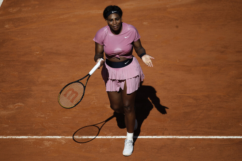Serena Williams förlorade i sin 1000:e WTA-match.