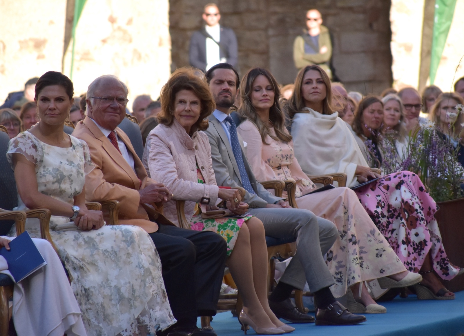 Kronprinsessan Victorias 45-årsdag firades den 14 juli 2022 på Solliden.
