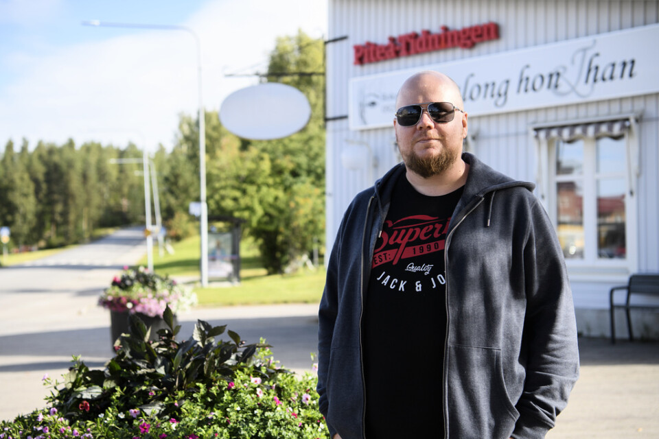 Håkan Öberg, lokalredaktör i Älvsbyn på Piteå-Tidningen.