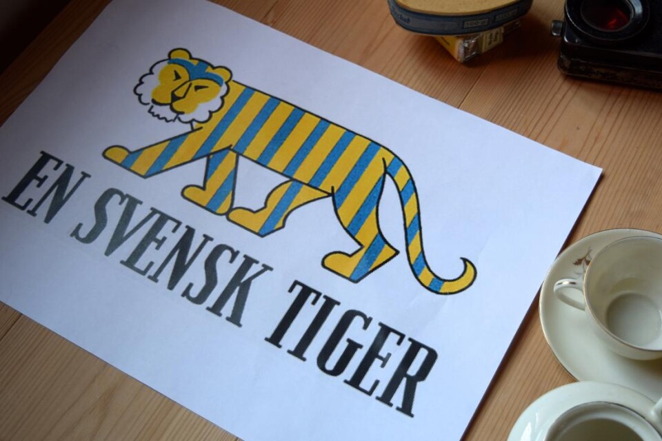 En svensk tiger, anser skribenten.