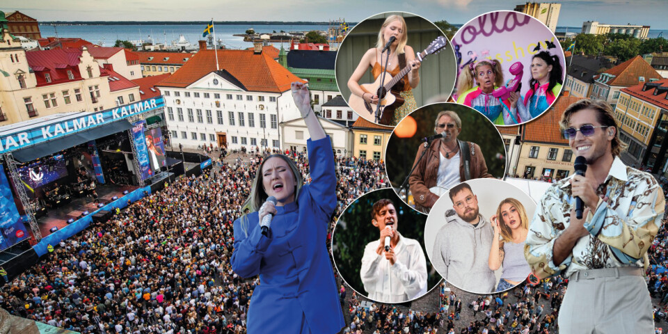 Musik och teater på Kalmar stadsfest – här är listan