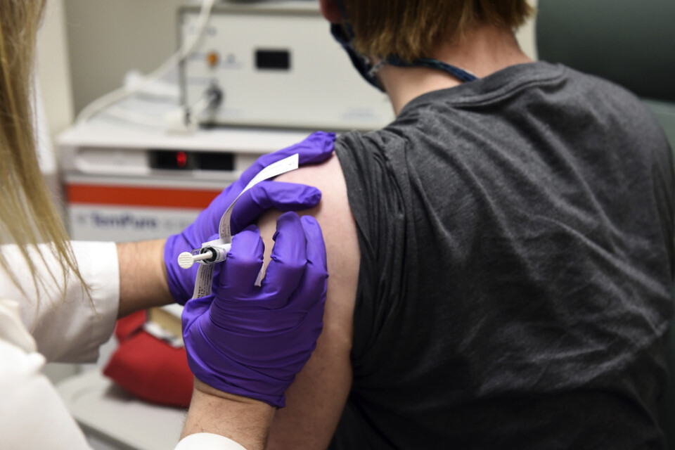 Pfizers vaccinkandidat testas på människor. Arkivbild.