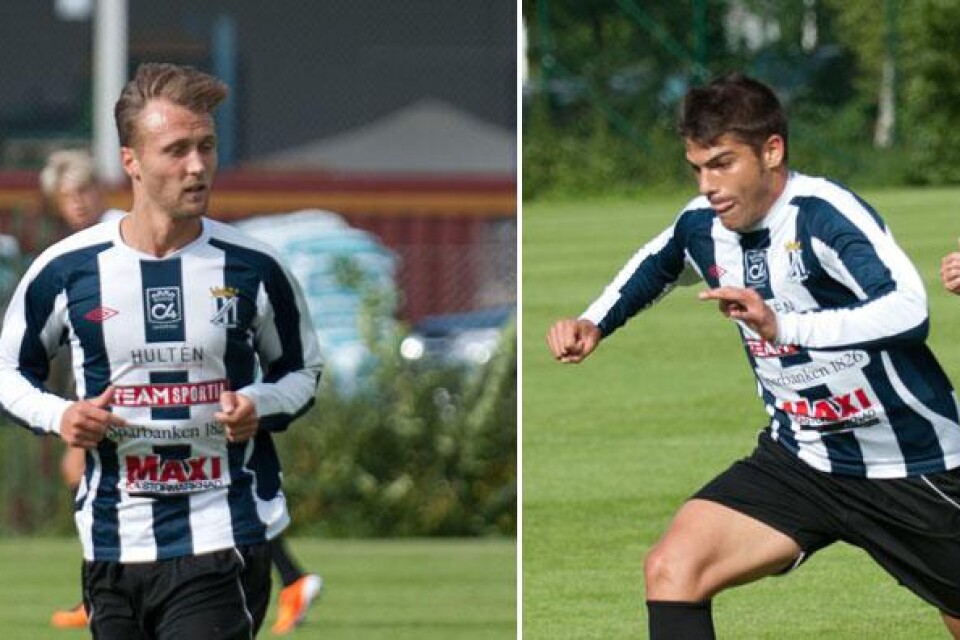 Två i mängden. Niclas Rönne och Alvaro del Moral är två av Kristianstads FF:s 104 värvningar sedan 2002.
