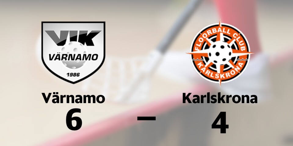 Värnamo IK vann mot FBC Karlskrona