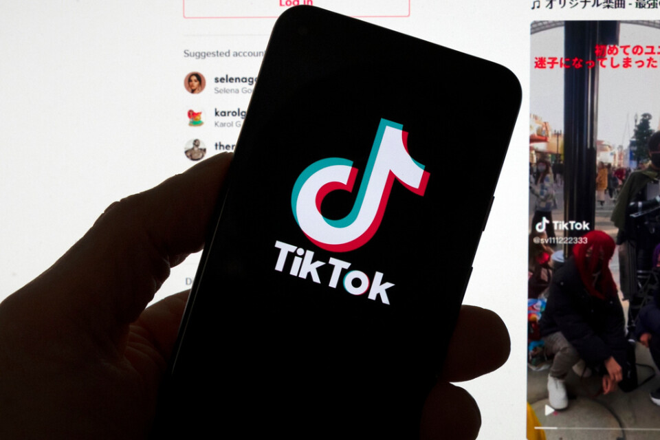 Australien är nu ännu ett av flera länder som förbjuder appen Tiktok på parlamentsledamöters telefoner och datorer. Arkivbild.