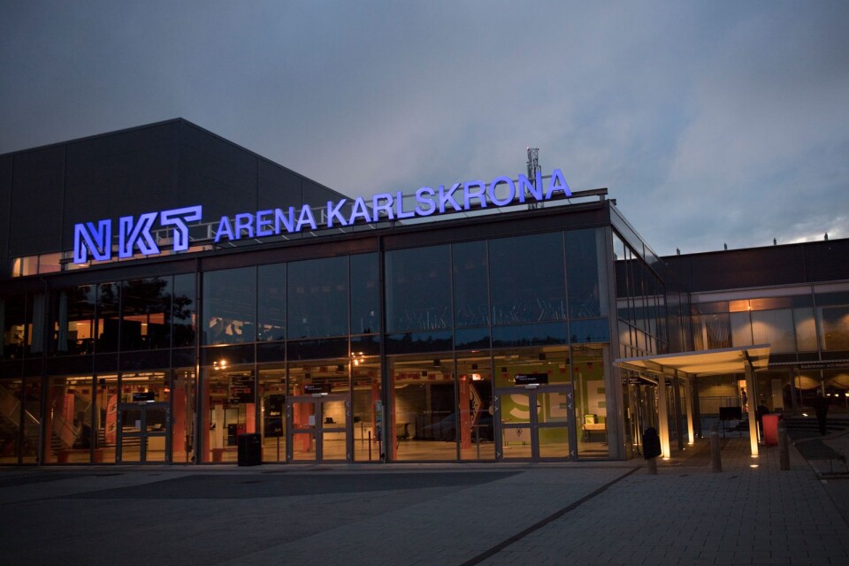 NKT Arena Karlskrona behöver fler omklädningsrum till de olika föreningar som har arenan som sin bas.