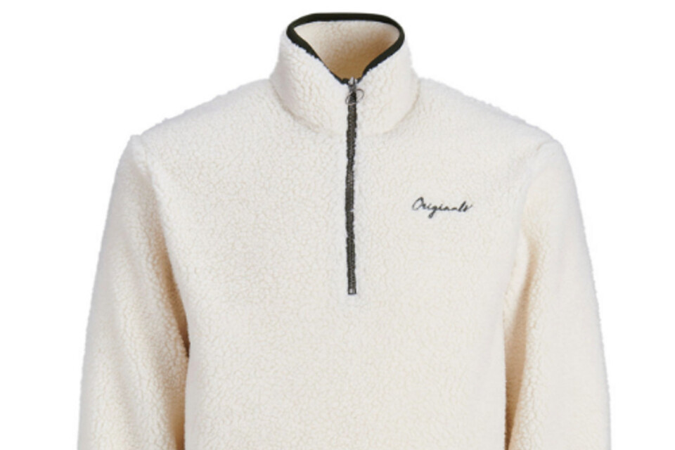 Sweatshirt i teddyfleece, Jack & Jones, Sandelins, 499,95 kr.
