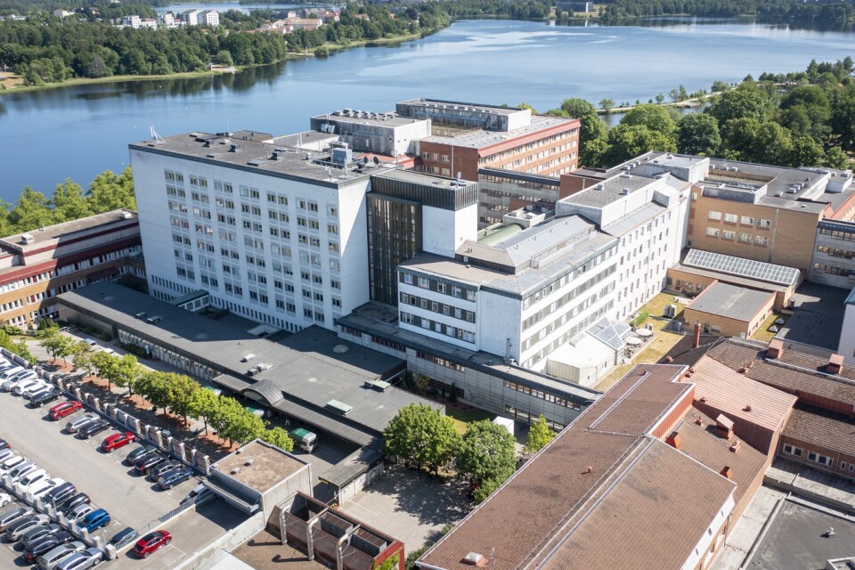 Centrallasarettet i Växjö,.
