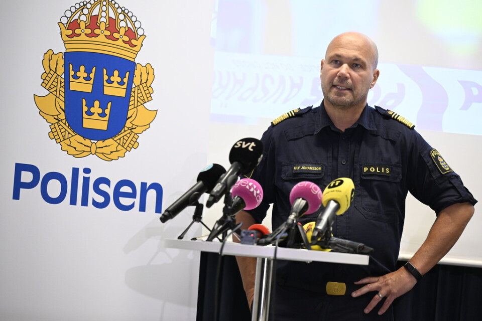 Ulf Johansson, regionpolischef i region Mitt.