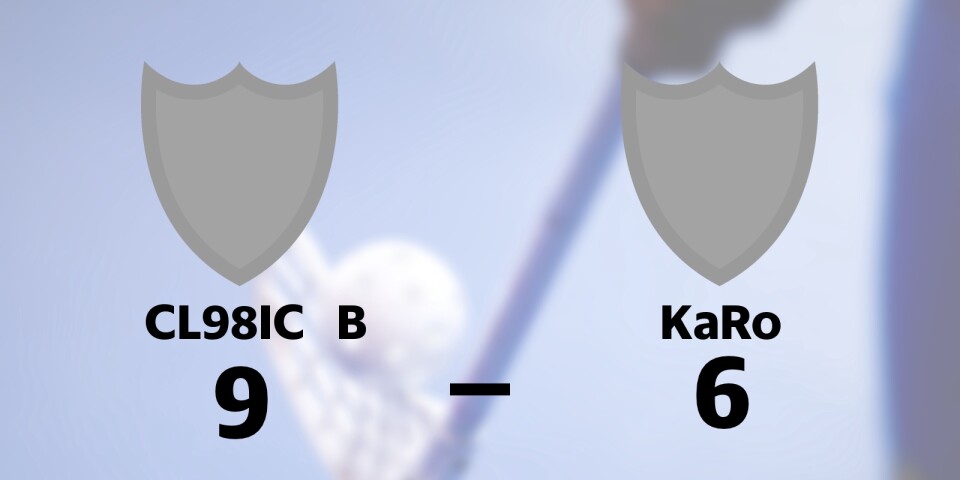 CL98IC B vann mot KaRo IBF