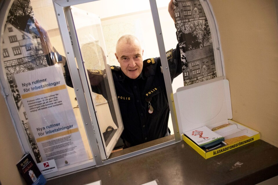 Efter 46 år som polis gjorde Göran Magnusson i torsdag sin sista dag.