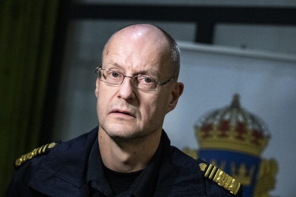 Mats Löfving, tidigare regionpolischef i Stockholm, blev 61 år. Arkivbild.