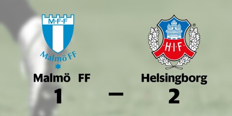 Malmö FF förlorade mot Helsingborgs IF