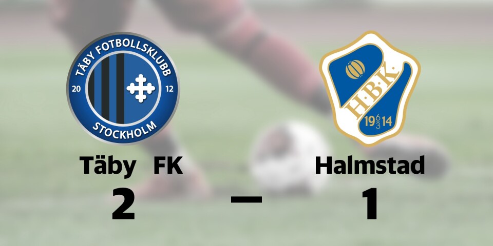 Täby FK slog Halmstad hemma