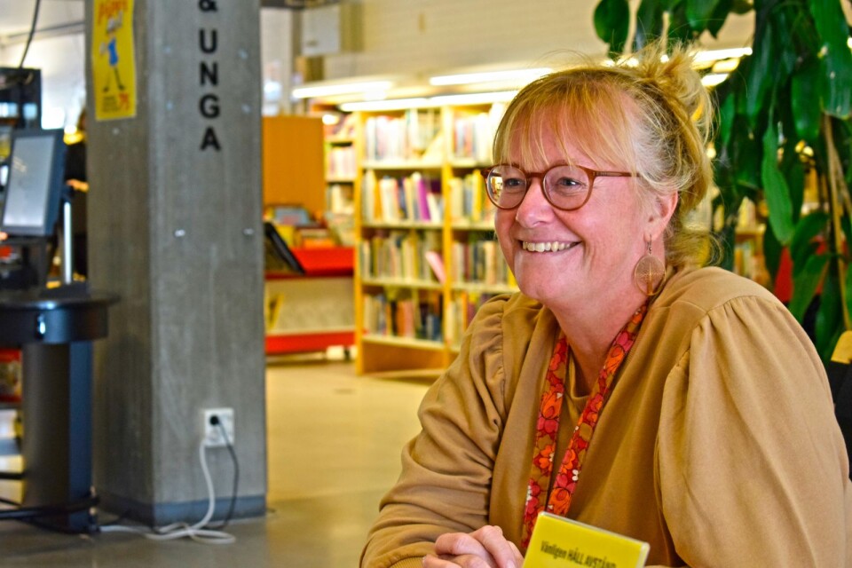 ”Vi försöker hitta nya sätt att integrera eller hjälpa till i integrationsprocessen”, säger Lotta Vinberg Kronbäck, kommunikatör på Kristianstads stadsbibliotek.