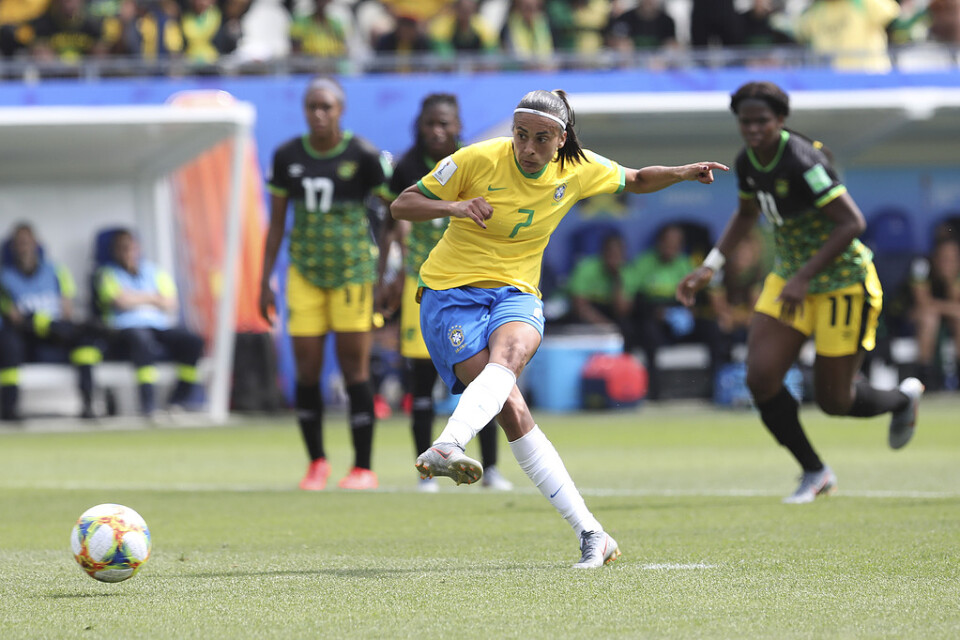 Andressa Alves missade en straff i VM-premiären mot Jamaica (3–0) den 9 juni. Nu är det färdigspelat i VM för yttermittfältaren.