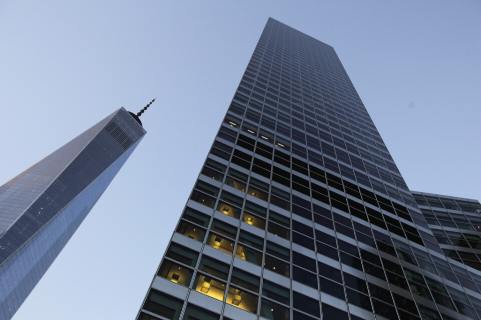 Goldman Sachs, med huvudkontor på Manhattan, New York, redovisar kvartalsrapport. Arkivbild.