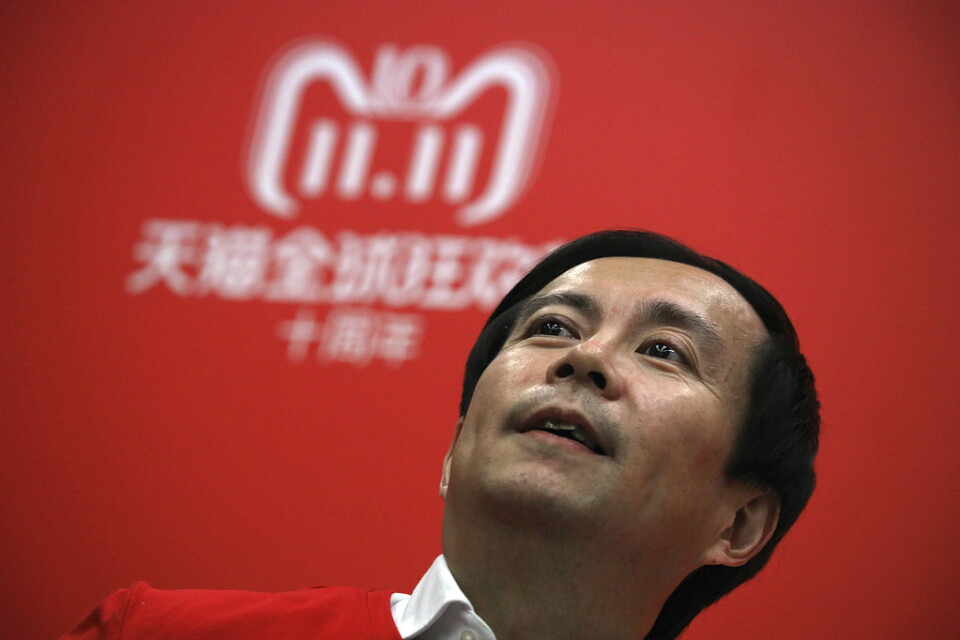 Alibabas vd Daniel Zhang. Arkivbild.