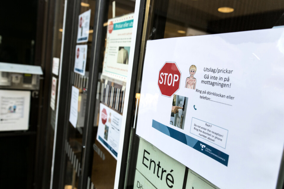 Ett mässlingsfall har upptäckts vid sjukhuset i Borås. Arkivbild.