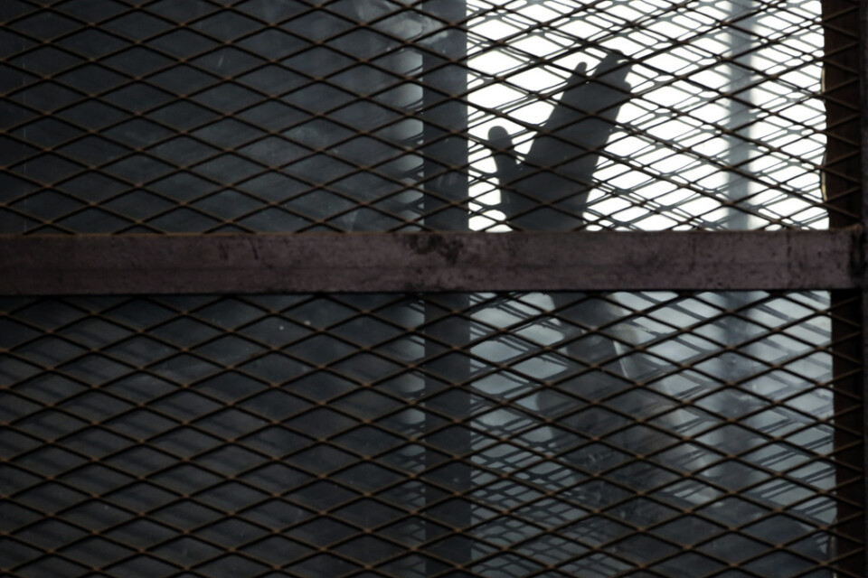 Enligt människorättsorganisationen HRW satt 60|000 politiska fångar i egyptiska fängelser 2019. Arkivbild.