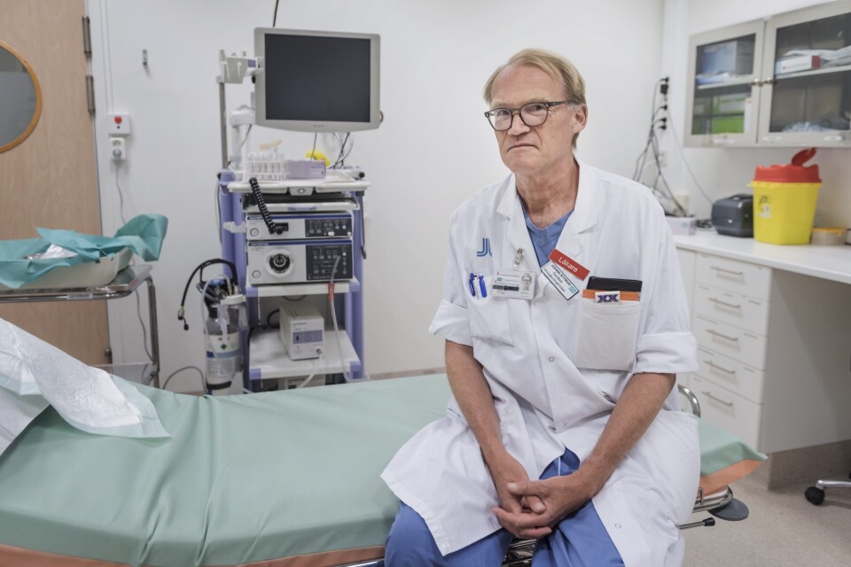 Johan Styrud, överläkare på Danderyds sjukhus och ordförande för Läkarföreningen i Stockholm. Arkivbild.