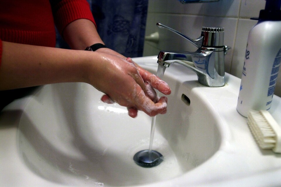 Wash your hands often and carefully - a tip during the winter vomiting bug.