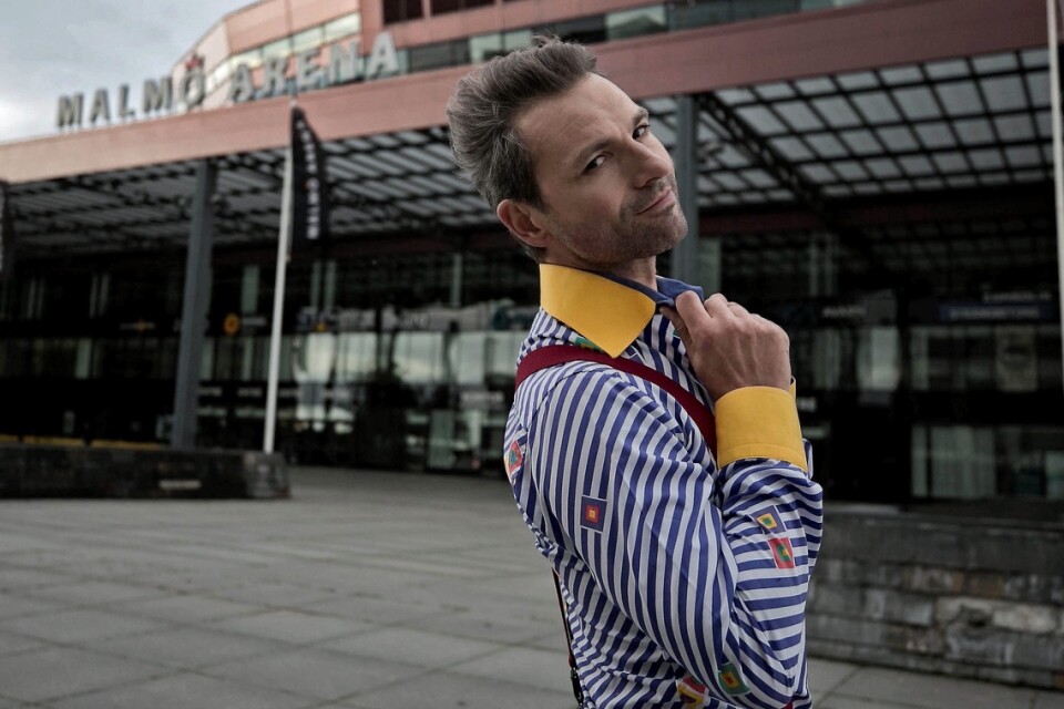 Ola Salo som nu är aktuell med sin show "It takes a fool to remain sane" på Malmö Arena. Foto: Pontus Höök