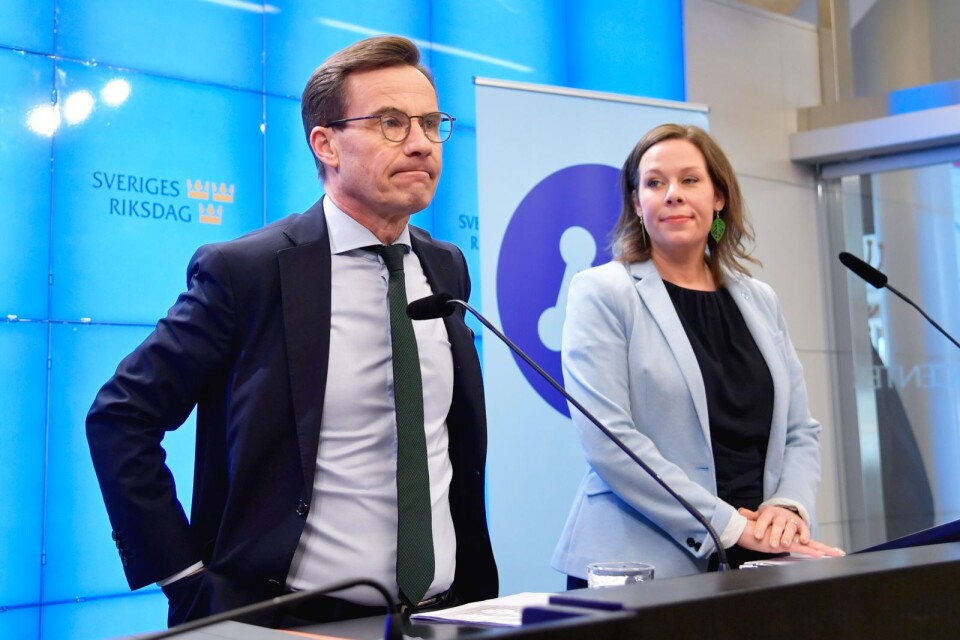 Moderaternas partiledare Ulf Kristersson och partiets migrationspolitiska talesperson, Maria Malmer Stenergard, har bytt fot.