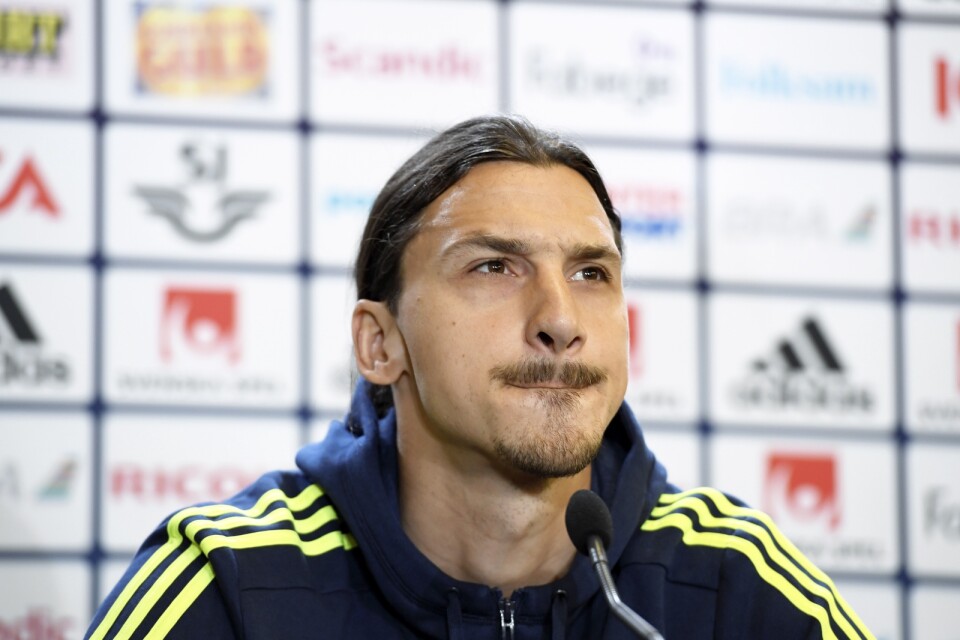 Zlatan Ibrahimovic uppges vara klar för en comeback i landslaget. Arkivbild.