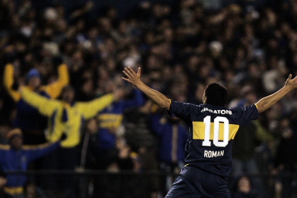 Juan Roman Riquelme kan bli Boca Juniors vicepresident i valet på söndag. Arkivbild.