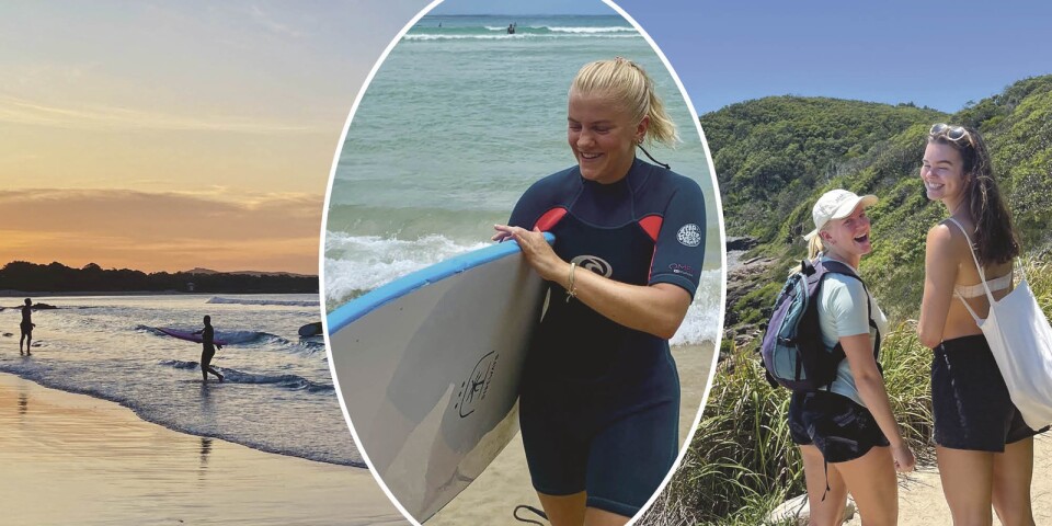 Från ö till ö – så är 19-åriga Lovas nya liv i Australien: ”Avslappnad känsla”