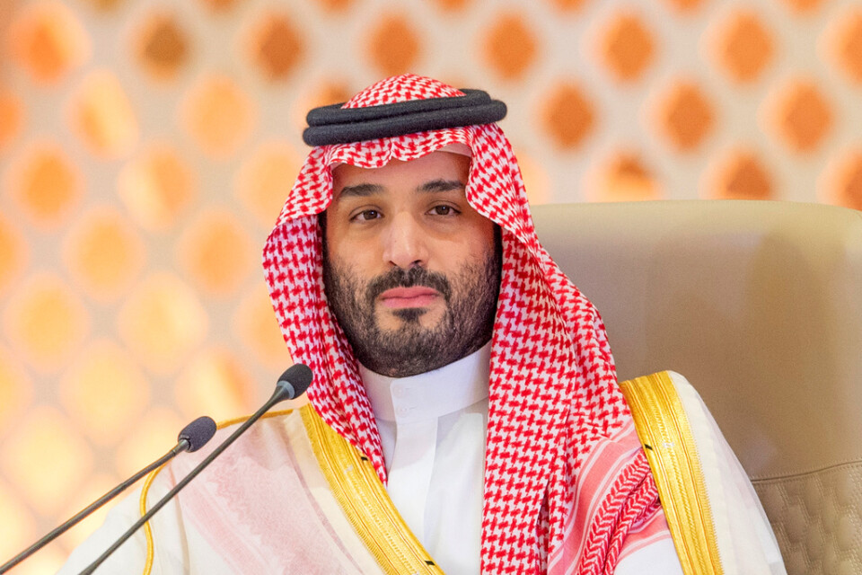 Den saudiske kronprinsen Mohammed bin Salman. Arkivbild.