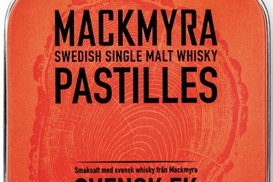 Mackmyra Pastilles, smaksatta med svensk whiskey, Dimoda, 49 kr.