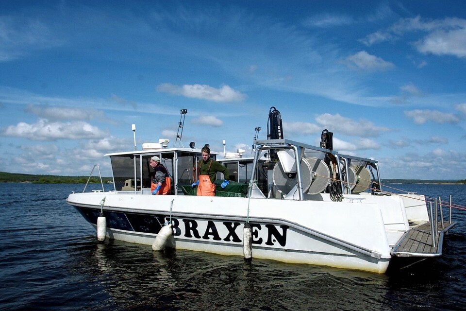 Braxen och Mörten har gjort sitt i Finjasjön, Nu är båda båtarna sålda. Här en bild från 2004.
Foto: Norra Skåne/arkiv