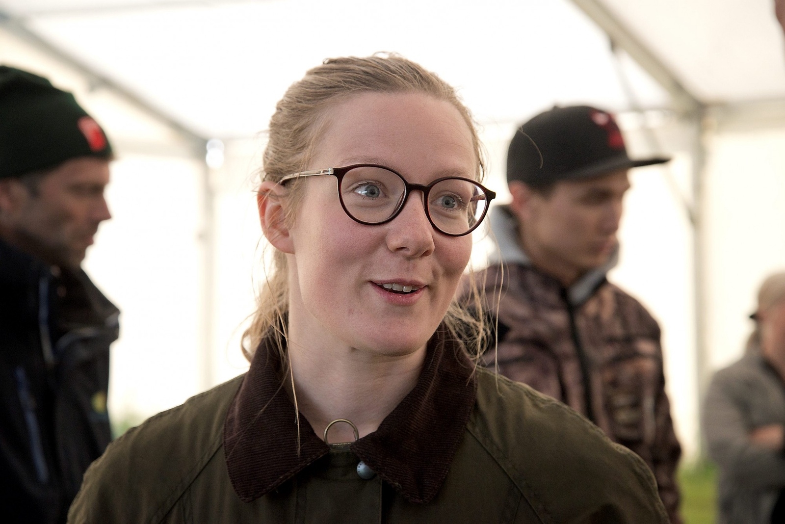 Kerstin Wahlqvist, lantbrkare och själv HIR-anställd, var en av de som fick  höra om läget i fält.