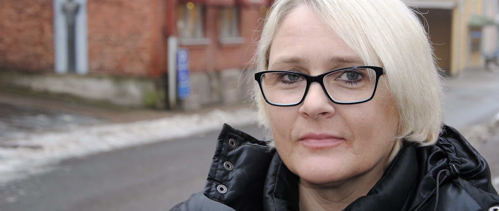 Ingela Hansson, ordförande i Hemlösas förening, säger att alla som vill lämna bidrag till verksamheten är välkomna att göra det. ARKIVBILD