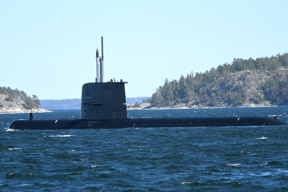 HMS Uppland är en ubåt i Gotlandsklassen. Arkivbild.