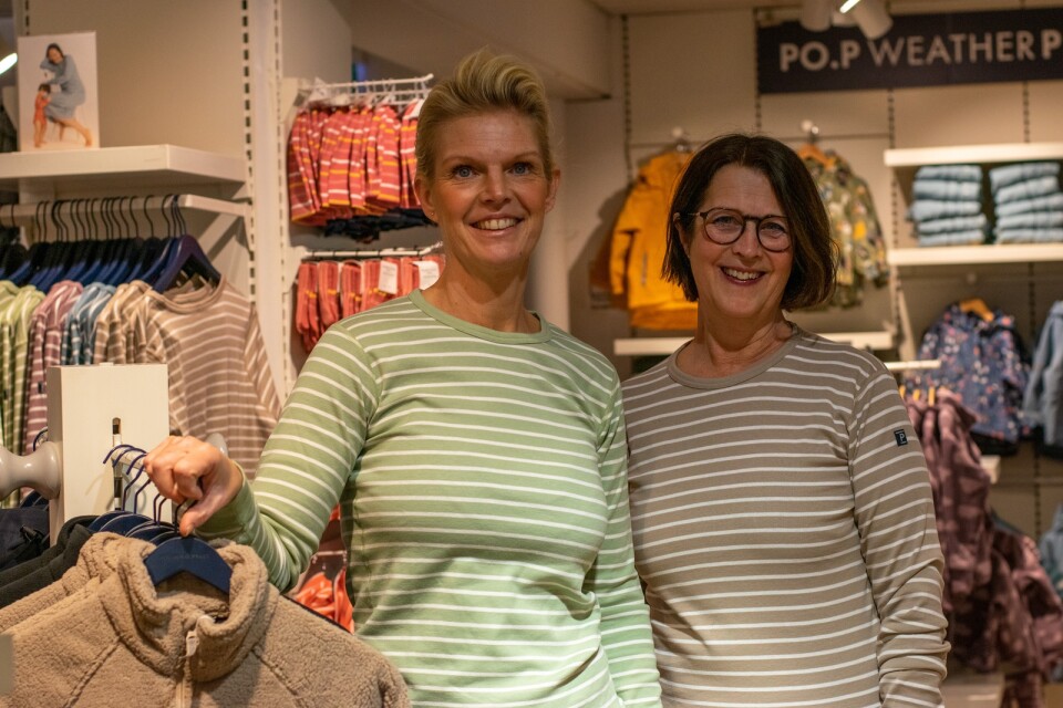 Janna Linglöf och Git Ekstrand kommer att göra det bästa av den tiden butiken har kvar.