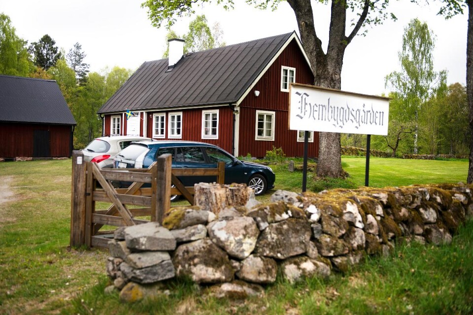 Hembygdsgården i Glimåkra.