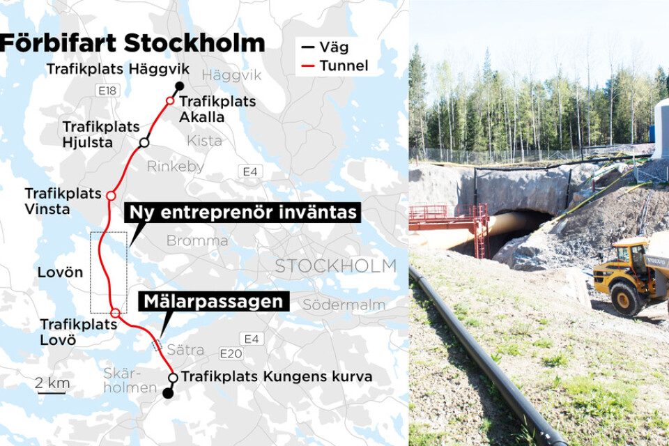 Infrastrukturprojektet Förbifart Stockholm försenas med fyra år och blir drygt tre miljarder kronor dyrare än tidigare beräknat.