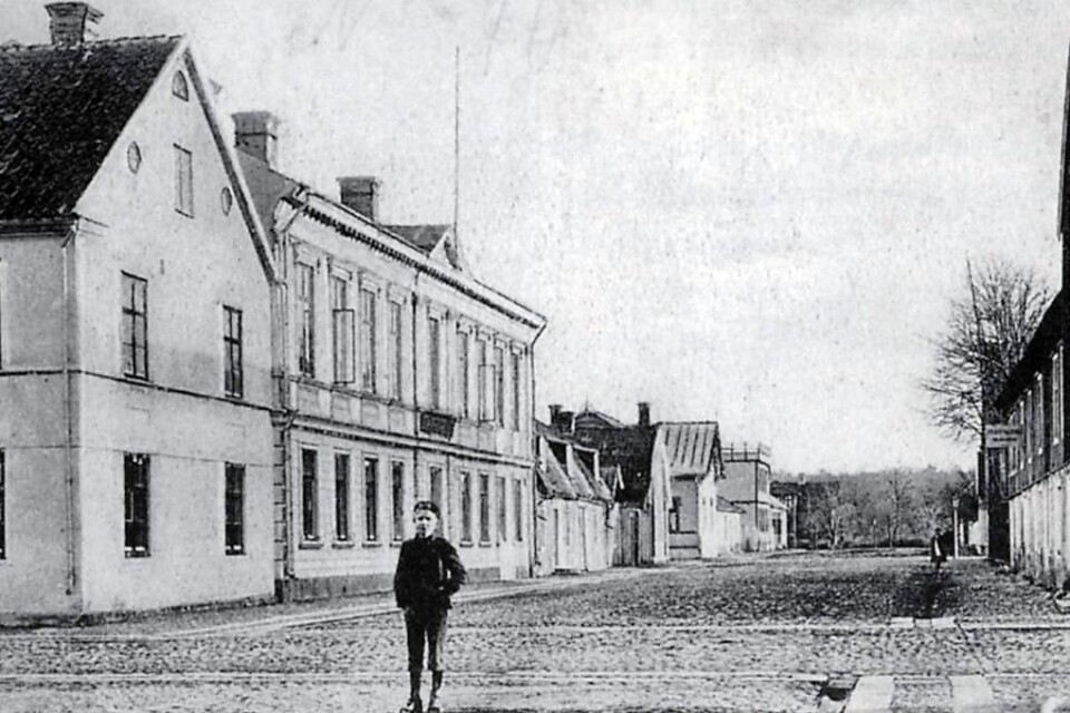 Stadens eget hotell bestod från början endast av Byggnaden mot Storgatan. Det ansågs länge som både otidsenligt och trångt och 1890 stod det nya hotellet med restaurang längs Trädgårdsgatan färdigt.