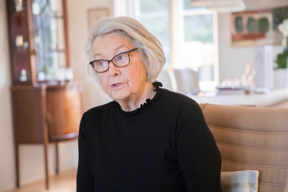 ”När man uträttar något känner man att man är verklig” säger Birgitta Tallroth som arbetat mycket ideellt sedan hon blev pensionär.