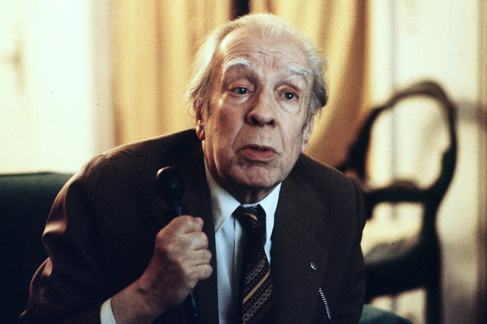 Jorge Luis Borges. Arkivbild.